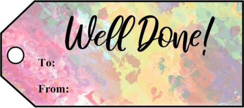 Well Done Gift Tags gift tag