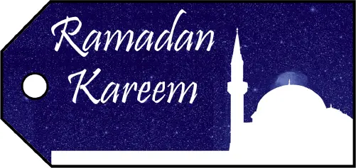 Ramadan Kareem Gift Tags gift tag
