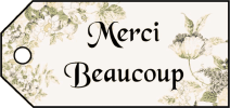 Merci Beaucoup Gift Tags