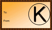 Monogram K
