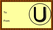 Monogram U