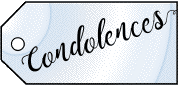 Condolences Gift Tag