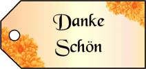 Danke Schon Gift Tags