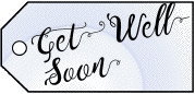Get Well Soon Gift Tag