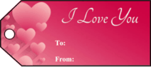 I Love You Gift Tags