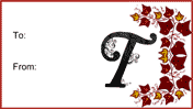 Monogram T Script