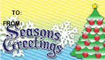 Seasons Greetings Christmas Tree