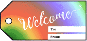 Welcome Gift Tag